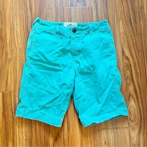 Hollister Teal Men’s Shorts